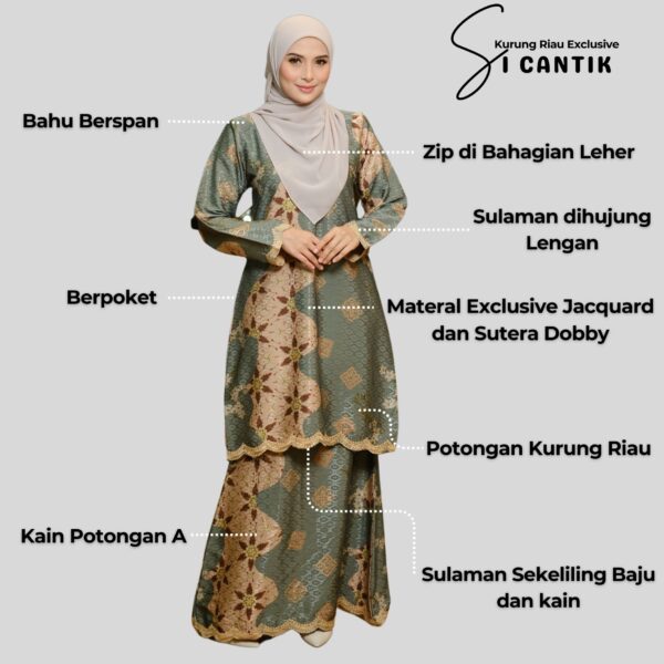Baju Kurung Riau Si Cantik