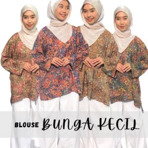 Blouse Bunga Kecil (Square)