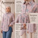 Ammara Premium Matte Satin Blouse