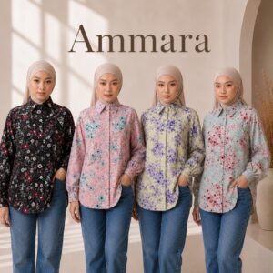 Ammara Premium Matte Satin Blouse