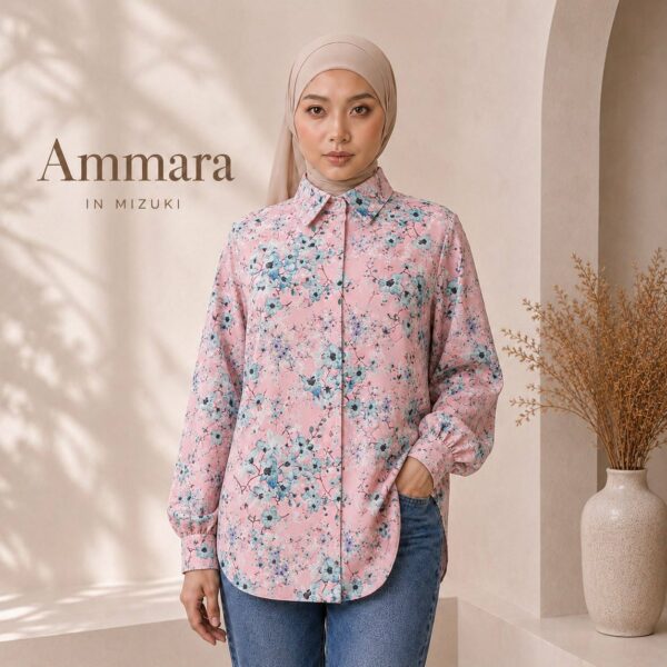 Ammara Premium Matte Satin Blouse