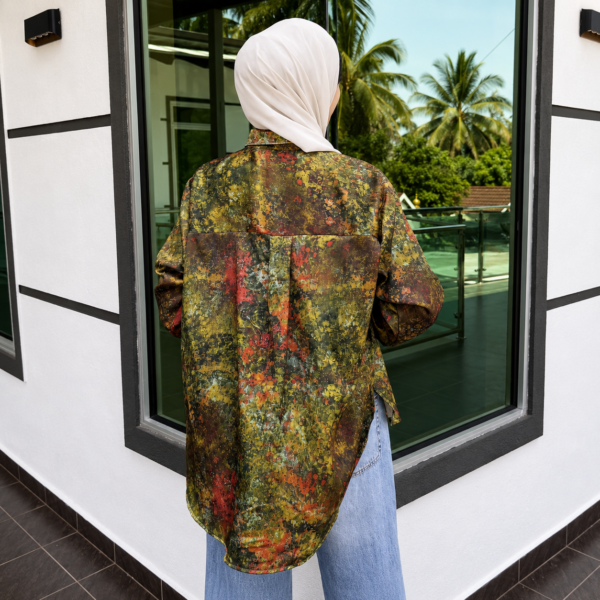 Ammara Premium Jacquard Emboss Blouse
