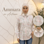 Ammara Premium Jacquard Emboss Blouse